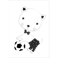 Digitale posterset kinderkamer